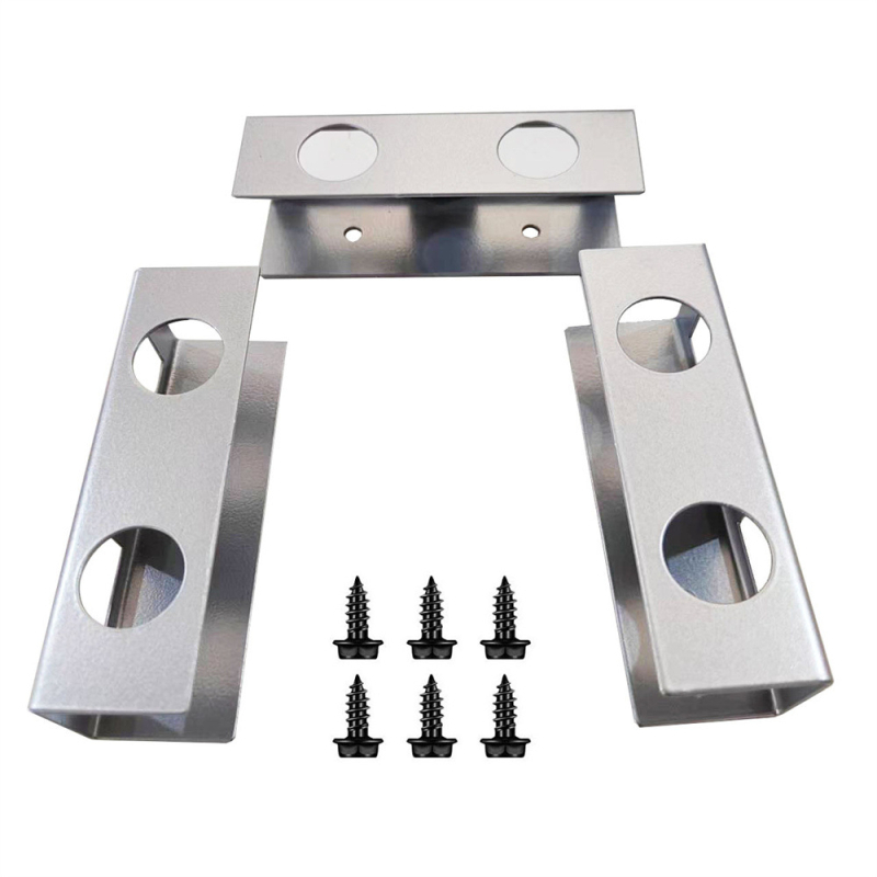 Поставка за лаптоп, общежитие, настолен компютър, висяща кошница за бюро под маса, желязна скоба за съхранение