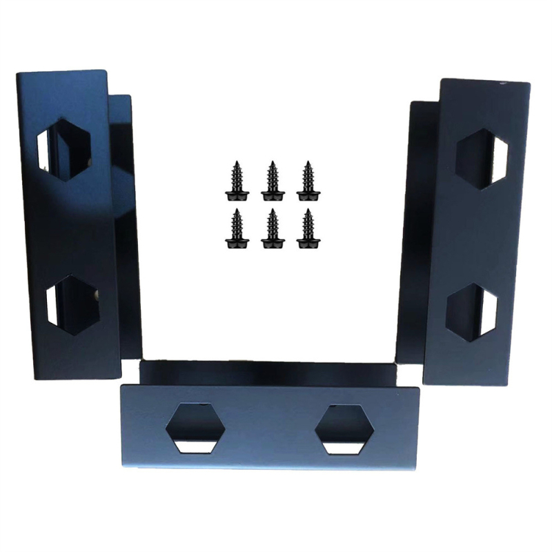 Поставка за лаптоп, общежитие, настолен компютър, висяща кошница за бюро под маса, желязна скоба за съхранение