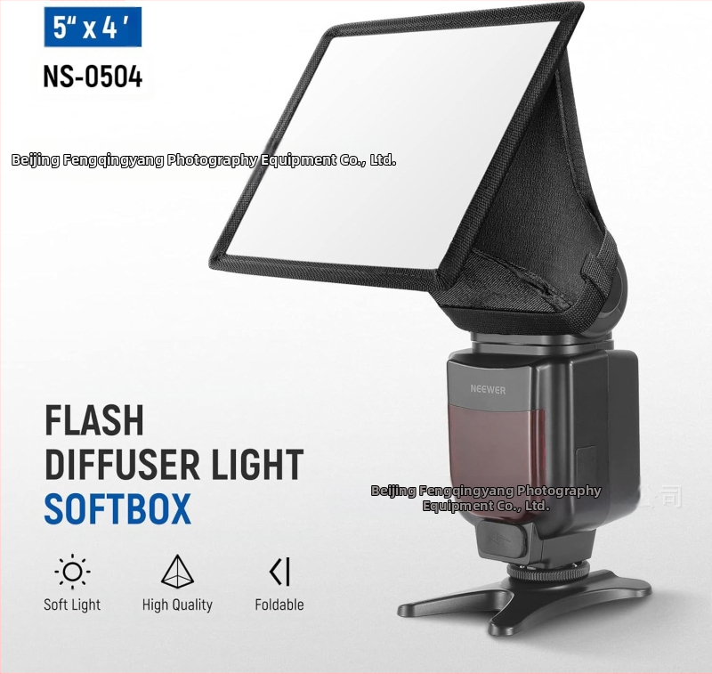 Uuem ülemine välklamp, väike pehme valguskate, peegelkaamera mikro ühekordne väline kuppelvalgusti 15x12,5cm