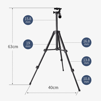 Peegelkaamera alus, statiiv, Gimbal, lauaarvuti, mobiiltelefoni fotograafia alus, õues kalapüügi valgustialus