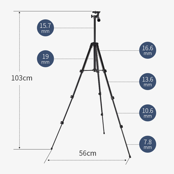 Peegelkaamera alus, statiiv, Gimbal, lauaarvuti, mobiiltelefoni fotograafia alus, õues kalapüügi valgustialus