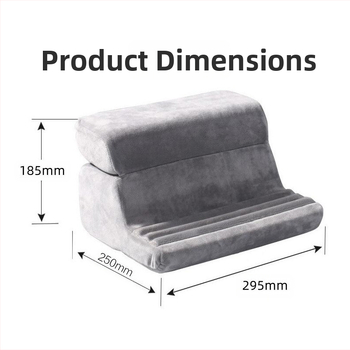 2 viename 90 % nuolaida daugiasluoksnei populiariai „iPad“ planšetinio kompiuterio telefono laikiklio pagalvei, daugiakampei skaitymo pagalvei