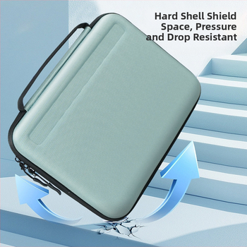 Чанта за iPad, защитен калъф за 12,9 инча и 10,8 инча, чанта, многофункционална кутия за съхранение на кабели за данни