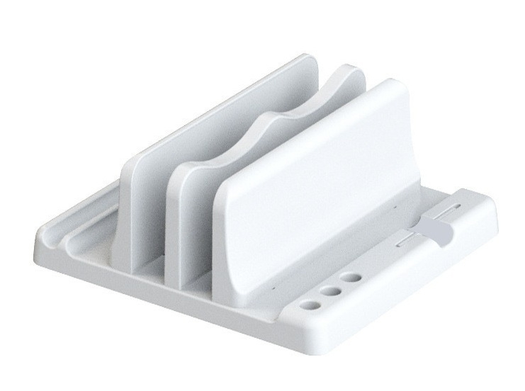 Sülearvuti vertikaalne mugav alus sobib MacBooki vertikaalsele hoiuraamile iPadi tahvelarvuti hoiuraami alus