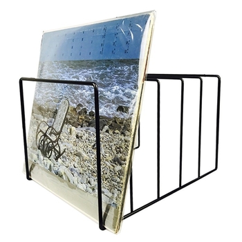 Nordic Ins Iron Triangle Book and Newspaper Sheet Creative Office Desktop Bookshelf Storage Storage Station Sheet Repair Cross-border