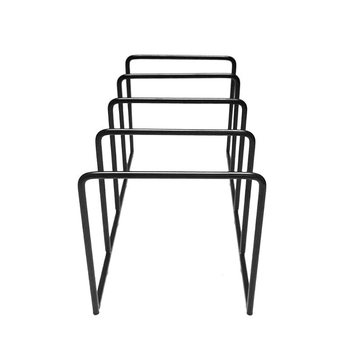 Nordic Ins Iron Triangle Book and Newspaper Sheet Creative Office Desktop Bookshelf Storage Storage Station Sheet Repair Cross-border