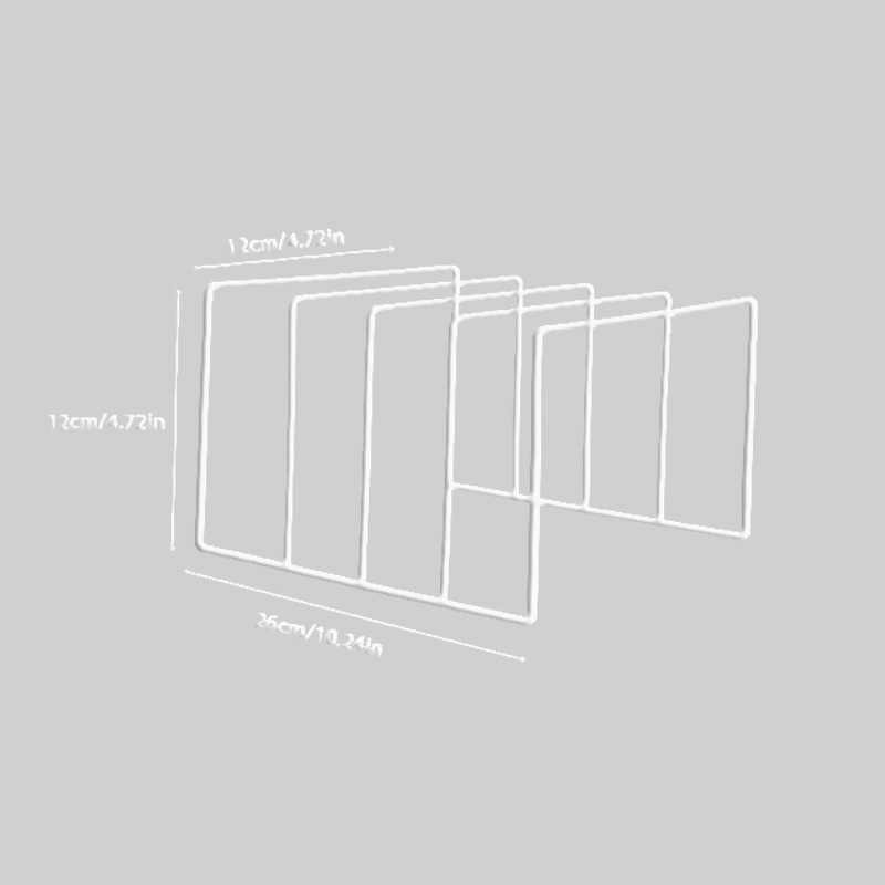 Nordic Ins Iron Triangle Book and Newspaper Sheet Creative Office Desktop Bookshelf Storage Storage Station Sheet Repair Cross-border