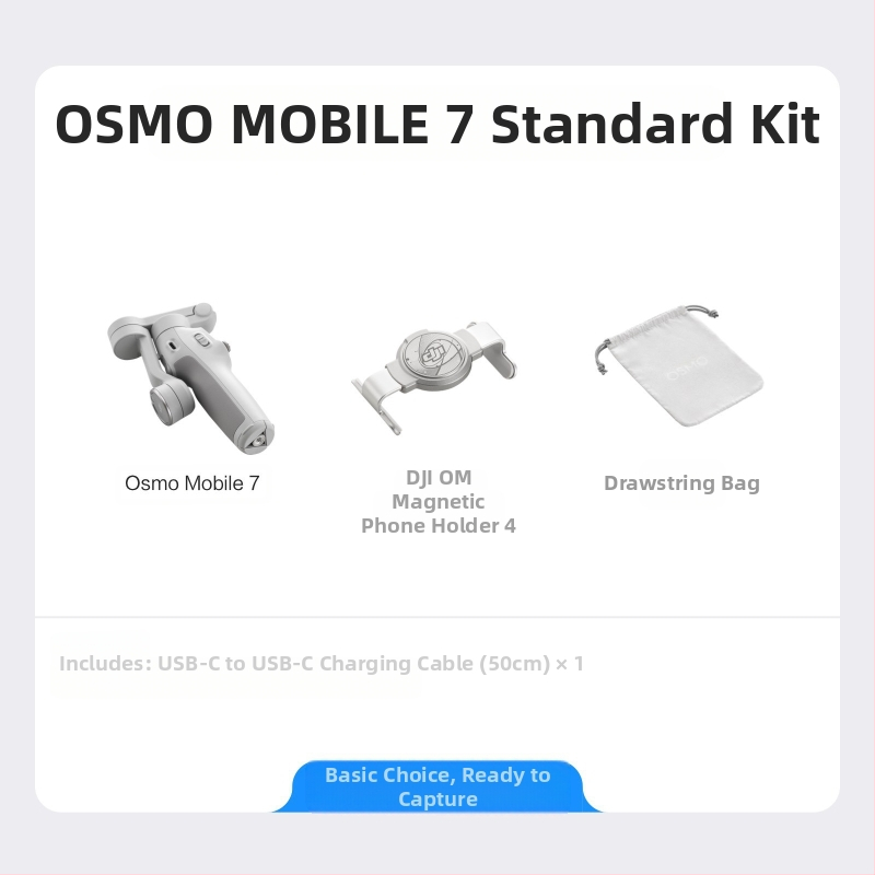 DJI Dajiang Osmo Mobile 7/7P delninis Yuntai stabilizatorius Dajiang OM7 Photography Live Anti-shake