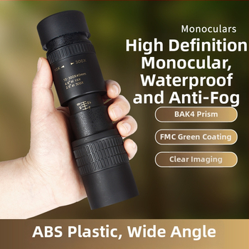 10–300x 40 naujas teleskopas su didelio galingumo HD vieno vamzdžio priartinimu, mobiliojo telefono kamera