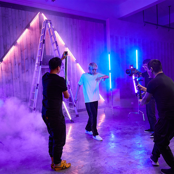 Φως πλήρωσης Shenniu TL60 LED χειρός φωτογραφικό στούντιο φωτογραφίας βίντεο RGB stick light φορητό εξωτερικό φως