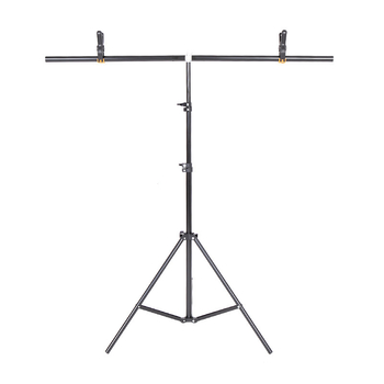 Teleskopisks T-veida fona statīvs fotogrāfijai Gantrijas fons tiešraides pārraidei zaļš ekrāns statīvs šķērsstienis foto fona statīvs T-veida statīvs