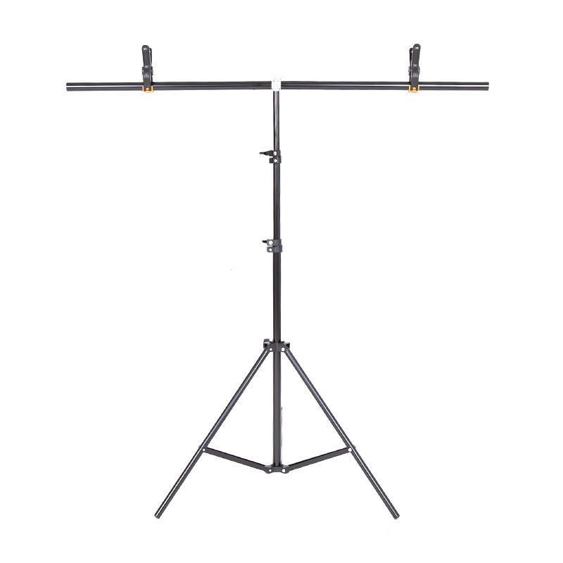 Teleskopisks T-veida fona statīvs fotogrāfijai Gantrijas fons tiešraides pārraidei zaļš ekrāns statīvs šķērsstienis foto fona statīvs T-veida statīvs