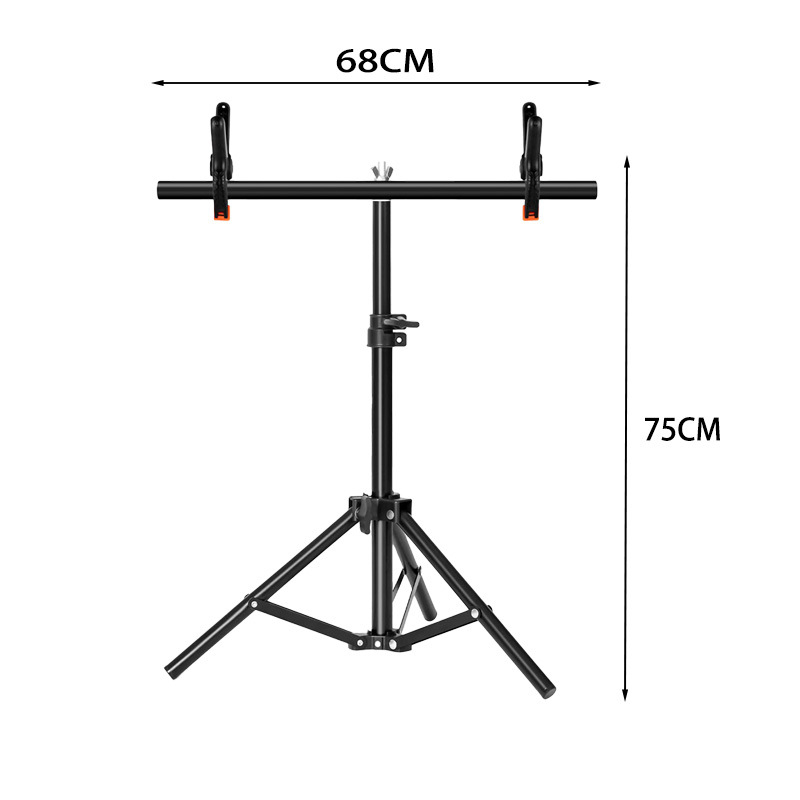 Teleskopisks T-veida fona statīvs fotogrāfijai Gantrijas fons tiešraides pārraidei zaļš ekrāns statīvs šķērsstienis foto fona statīvs T-veida statīvs