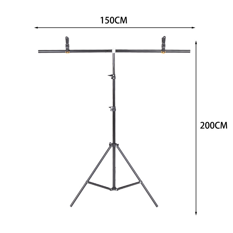 Teleskopisks T-veida fona statīvs fotogrāfijai Gantrijas fons tiešraides pārraidei zaļš ekrāns statīvs šķērsstienis foto fona statīvs T-veida statīvs