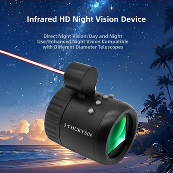 Ηλεκτρονικό προσοφθάλμιο, βίντεο παρατήρησης πουλιών, υπέρυθρη νυχτερινή όραση υψηλής ευκρίνειας, αστρονομικό μονοκύτταρο, έγχρωμη νυχτερινή όραση, μονοκύτταρο, τηλεσκόπιο, νυχτερινό ψάρεμα