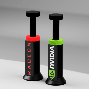 Graafikakaardi kronsteini lauaarvuti kaaslane vertikaalne kinnitus 0 kg ülemine kronstein spiraalne teleskoop-GPU tugivarras kolmemõõtmeline