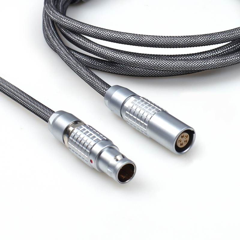 FGG 0B klaviatuurikaabel USB-C-tüüpi mitmevärviline õhupistikuga kohandatud õhukaabel sidrunivärvi lühike sirge