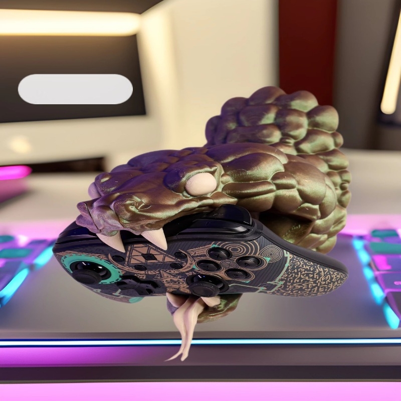 Yuan 66 mängukäepideme kronstein Lülitage lauaarvuti kaunistused Peakomplekti ripats 3D-printimise kraan Arvuti salvestusruum