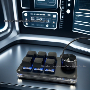 6-клавишна USB персонализирана офис клавиатура с клавишни комбинации PS, копиране и поставяне, контрол на силата на звука на компютъра, рисуване, електронни спортове Osu