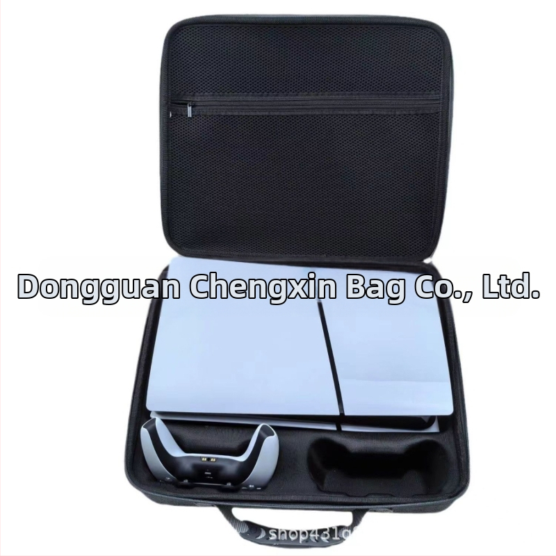 PS5 slim козметична чанта, аксесоари за хост, преносима козметична чанта EVA, удароустойчива и устойчива на падане кутия за съхранение