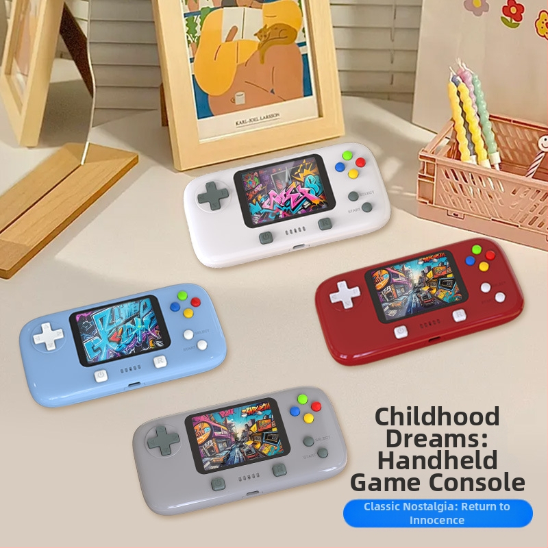 Tootja pihukonsool Tetris Childhood mängukonsool 400 in 1 nostalgiline retro mini pihukonsool piiriülene