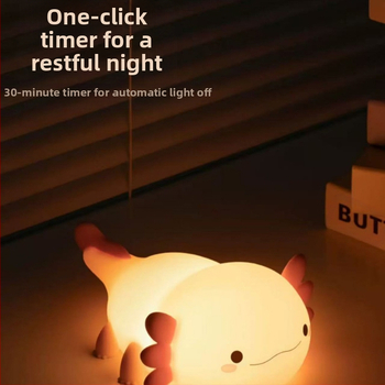 Διασυνοριακό εξάγωνο φως νυχτός δεινοσαύρων Salamander, επαναφορτιζόμενο φωτιστικό χρονισμού Salamander, δημιουργικό δώρο