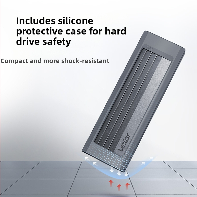 Carcasă pentru hard disk mobil Lexa E10/E6/E300/E350, M.2, NVMe/SATA, protocol Type-C 3.2