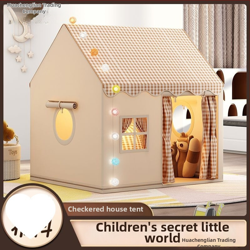 Gyerek sátor beltéri játékház kis ház kastély hercegnő ház alvó játszóház játék szúnyogháló születésnapi ajándék