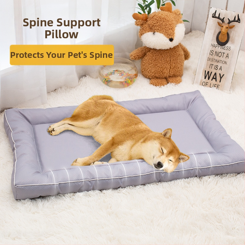 Veľká podložka, vodotesná podložka pre psov s veľkou búdou pre psov, vlhkotesná podložka na spanie pre mačky, letná podložka pre domáce zvieratá, oxfordská látková podložka pre psov