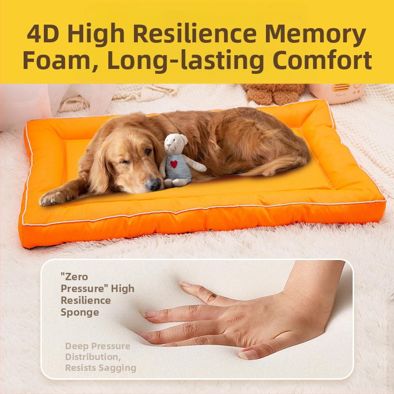 Veľká podložka, vodotesná podložka pre psov s veľkou búdou pre psov, vlhkotesná podložka na spanie pre mačky, letná podložka pre domáce zvieratá, oxfordská látková podložka pre psov