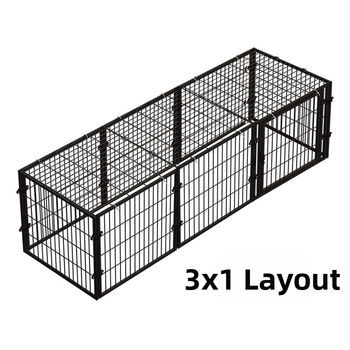 Εξαγωγή με φράχτη σκύλου με αγκράφα, εσωτερικός φράχτης σκύλου κατά του jailbreak, κλουβί σκύλου με αρκουδάκι, φράχτης πόρτας για κλουβί σκύλου