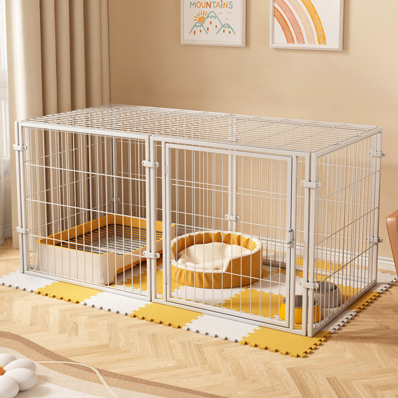 Ekspordi ülemise pandlaga koerapiire siseruumides kasutamiseks mõeldud vanglast väljatungimise vastane koerapiire koerakuudi teddy koerapuuri uksepiire koerapuuri