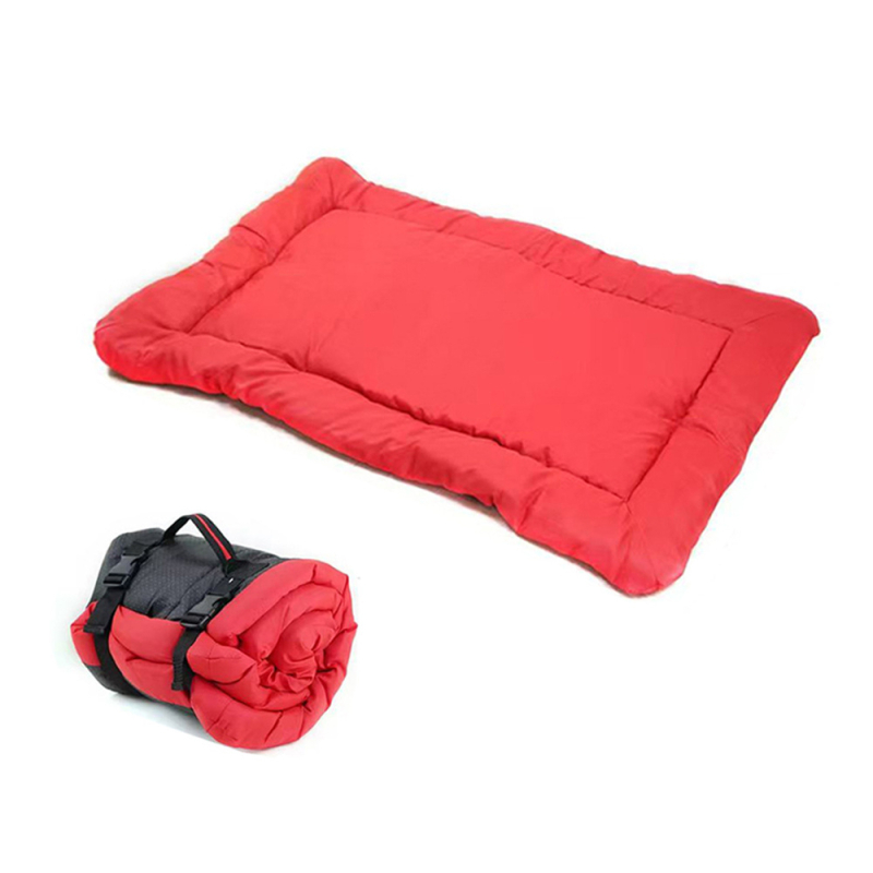 Kutyaszőnyeg kültéri kempingezéshez, hordozható, vízálló, nedvességálló, vastagított, összecsukható, feltekerhető, autós és otthoni használatra alkalmas, macska- és kutyaszőnyeg