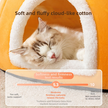 Φωλιά Γάτας χειμωνιάτικη ζεστή πολυγατική οικογένεια κλειστή φωλιά γάτας κρεβάτι γάτας τέσσερις εποχές Παγκόσμιο Διαδίκτυο διασημότητα σπίτι γάτας προμήθειες κατοικίδιων ζώων