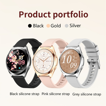 Tehase otsemüük piiriüleselt Uus Y35 nutikell 1.27Amoled Naiste Bluetooth kõnede ja veekindla käevõruga