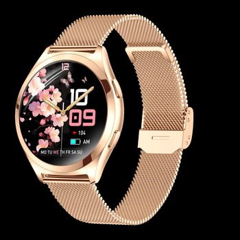 Tehase otsemüük piiriüleselt Uus Y35 nutikell 1.27Amoled Naiste Bluetooth kõnede ja veekindla käevõruga