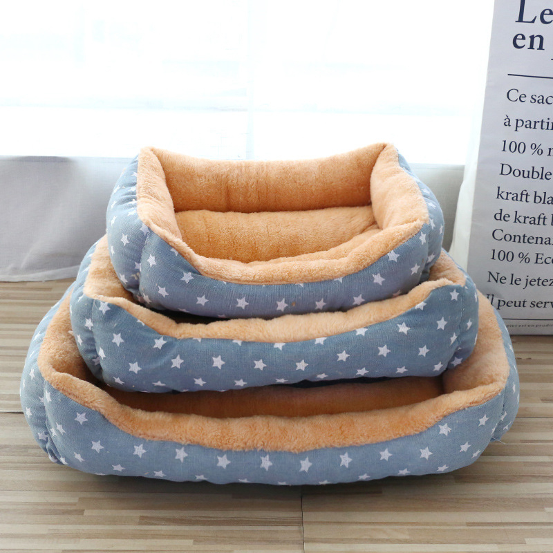 Lemmiklooma soe pesa Arctic Velvet paksendatud ristkülikukujuline kennel väikestele ja keskmistele koertele ja kassidele linasest kulumiskindlast libisemiskindlast lemmikloomatarvete hulgimüügist