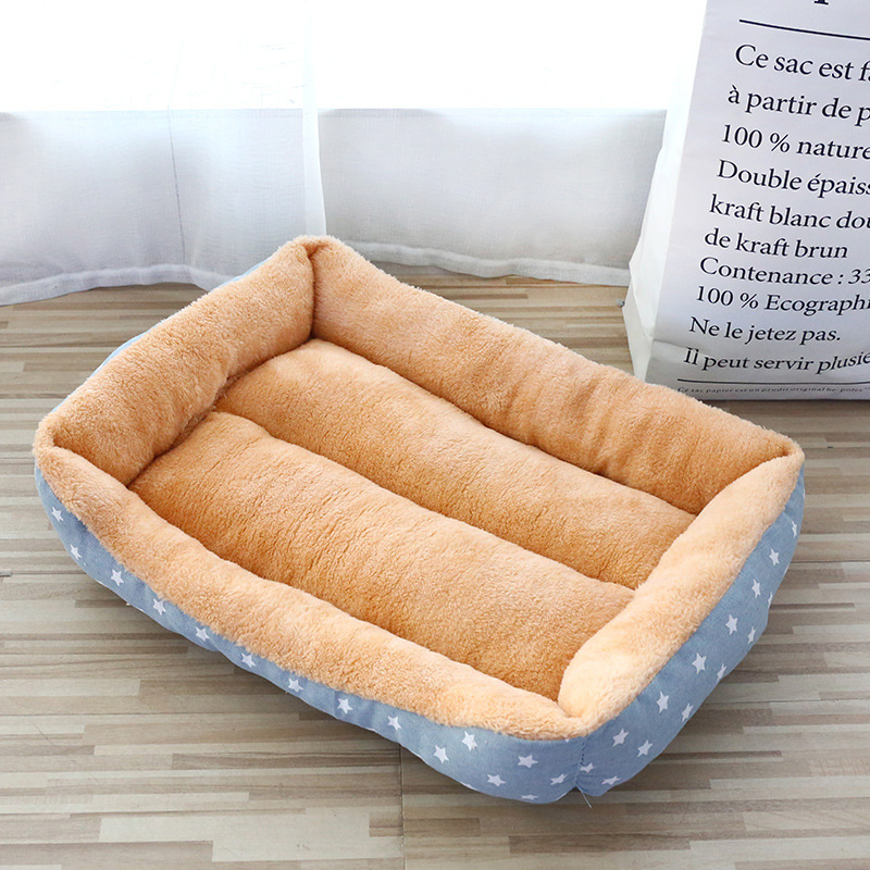 Lemmiklooma soe pesa Arctic Velvet paksendatud ristkülikukujuline kennel väikestele ja keskmistele koertele ja kassidele linasest kulumiskindlast libisemiskindlast lemmikloomatarvete hulgimüügist