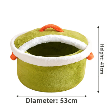 Κάλυμμα γλάστρας ασφαλείας Internet Celebrity για γάτες, σπιτάκι για σκύλους, μαλακό και άνετο, ζεστό, χειμωνιάτικο, κλειστό, ασφαλές, φωλιά γάτας, είδη κατοικίδιων ζώων