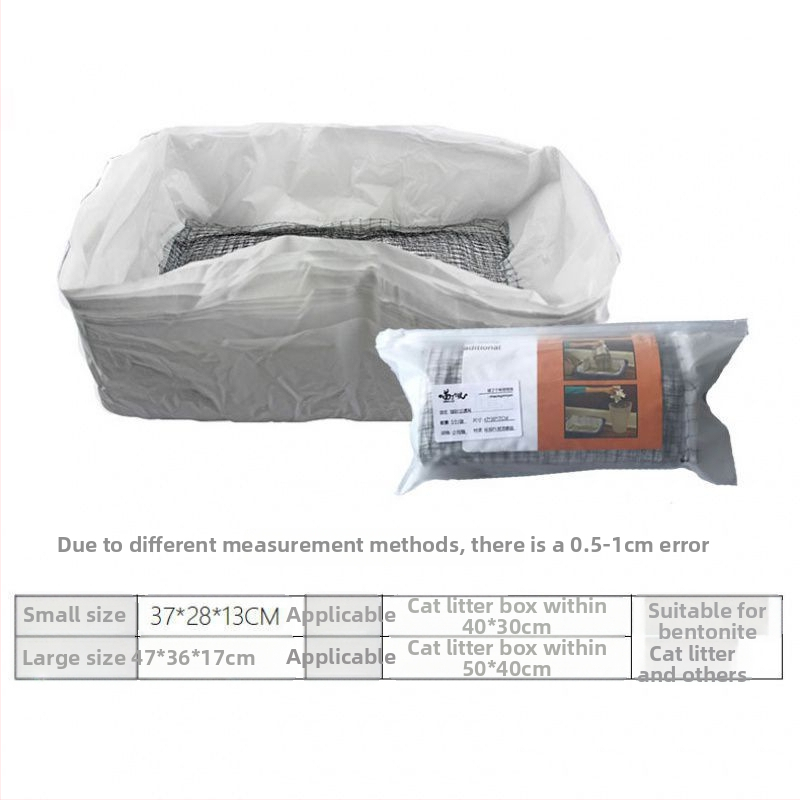 Торба за котешка тоалетна кутия за котешка тоалетна филтърна мрежа торба за мързелива котешка тоалетна котешка тоалетна с лопата може да се рециклира безплатна торба за лопатка с лопата котешка тоалетна торба с пясък