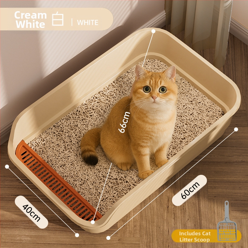 Macskakellékek Extra nagy macskaalomtál Nyitott Félig zárt Nagy Extra nagy macska WC Fokozottan fröccsenésgátlóval