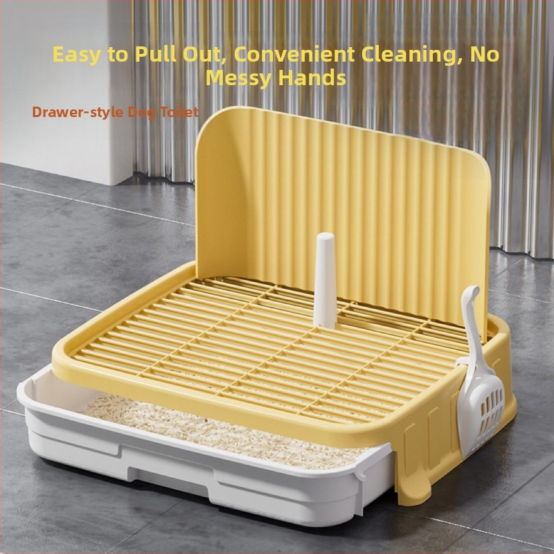 Koera tualettruum väikestele koertele, astmevaba uriinikauss lemmikloomade kutsikatele, roojamispunktiga sahtlitüüpi koeraliiv
