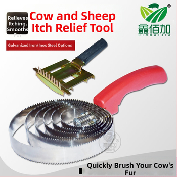 Rūpnīcas piegāde zirgu aitu liellopu ķemmes birste liellopiem aitām zirgu pretniezes ķemme dzīvnieku pretniezes grābeklis liellopiem aitām zirgu spalvu ķemme