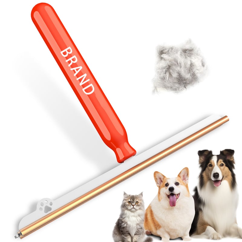 Pika käepidemega kaabits kassi- ja koerakarvade puhastamiseks lemmikloomade karvade eemaldaja kassikarvade eemaldamise hari suure pindalaga vaibapuhastushari