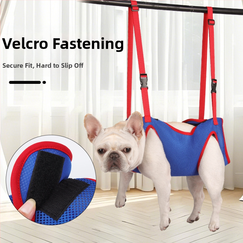 Uus lemmikloomade rehabilitatsiooni rindkere-seljavest koera abivöö kaasaskantav koeratõmb, kassi koera riputuskott hulgimüük