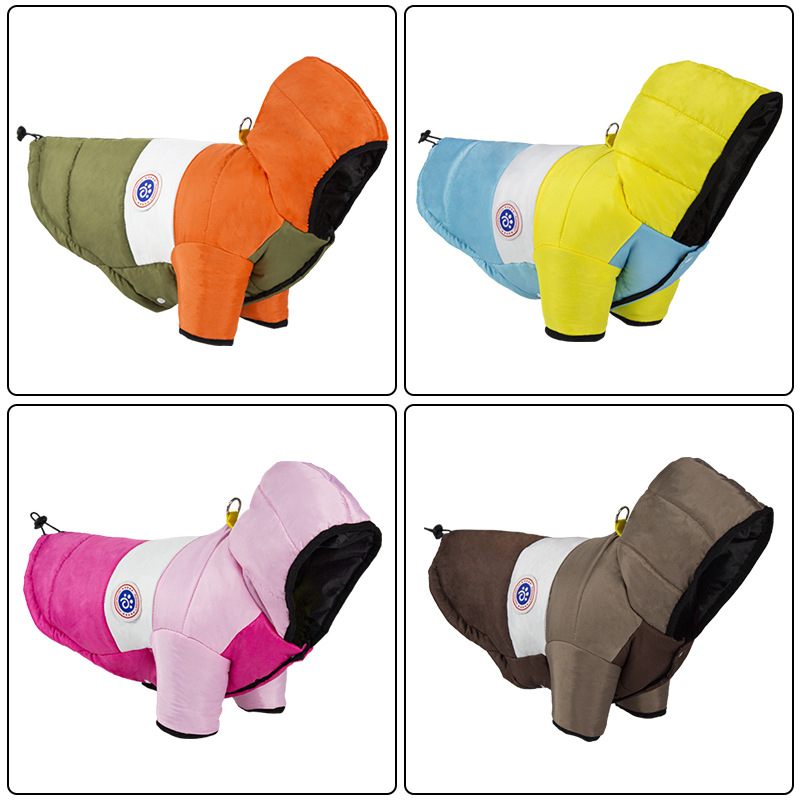 Piiriülesed lemmikloomade riided, paksendatud soojad koerariided sügiseks ja talveks, väikeste ja keskmiste koerte tuulekindlad lemmikloomade riided, hulgimüük