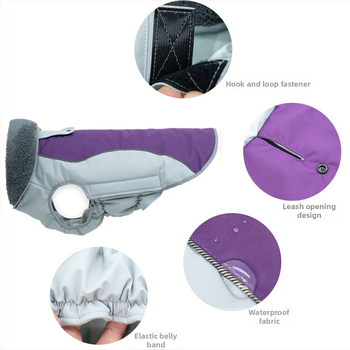 Διασυνοριακά ρούχα για κατοικίδια από βαμβάκι για το φθινόπωρο και τον χειμώνα, βαμβακερά παλτά για σκύλους, Amazon Temu Xiyin αδιάβροχα, ανθεκτικά στο κρύο και ζεστά χειμερινά προϊόντα σε υψηλές πωλήσεις για διασυνοριακούς αγώνες