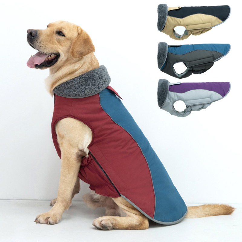 Határokon átnyúló őszi és téli pamut ruhák kisállatoknak, pamut kabátok kutyáknak, Amazon Temu Xiyin vízálló, hidegálló és meleg téli, határokon átnyúló, népszerű termékek