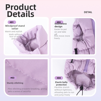 Ρούχα για σκύλους σε όλη τη χώρα, ζεστά ρούχα για σκύλους με χοντρό πάτο, αμάνικα, χωρίς περιορισμούς, εφαρμοστά ζεστά ρούχα για σκύλους σε φθινοπωρινή και χειμερινή αγορά, χονδρική πώληση