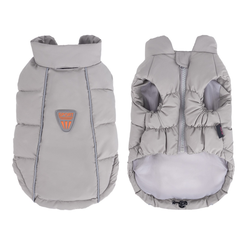 Piiriülesed koerariided, paksendatud soojad leivariided, varrukateta, mitte-tagasihoidvad, liibuvad soojad koerariided sügis- ja talveriiete hulgimüük